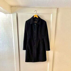 L.L. Collezioni Italia Wool Cashmere blend Knee Length OverCoat
